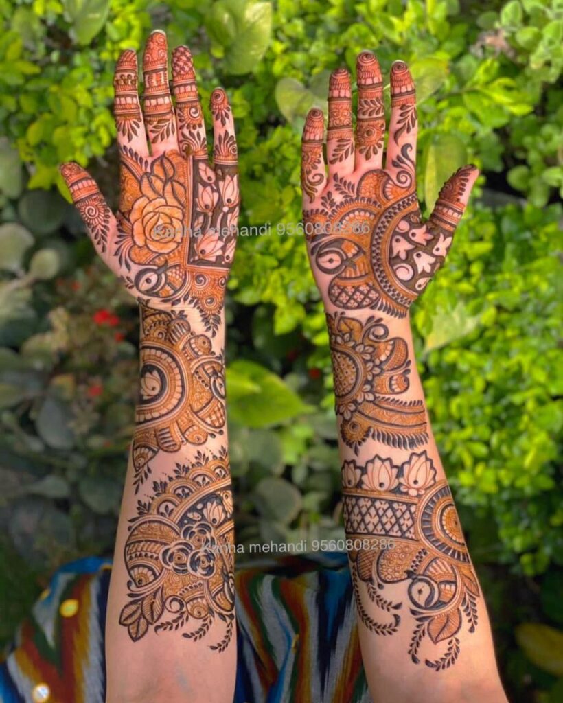 Full Hand Mehndi Design