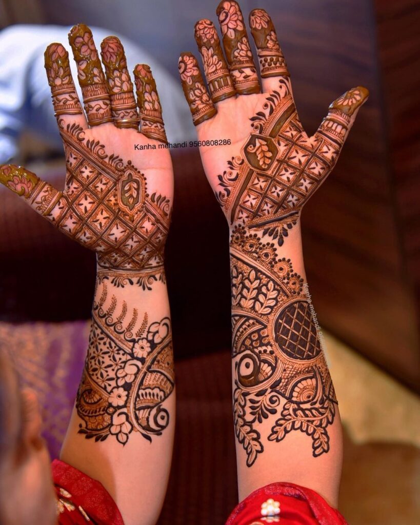 Full Hand Mehndi Design Beautiful