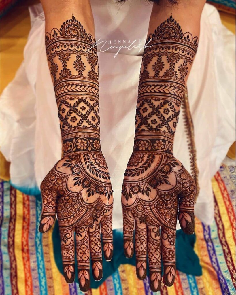 65 Full Hand Mehndi Designs 2023 || Modern, Bridal, & Stylish ...