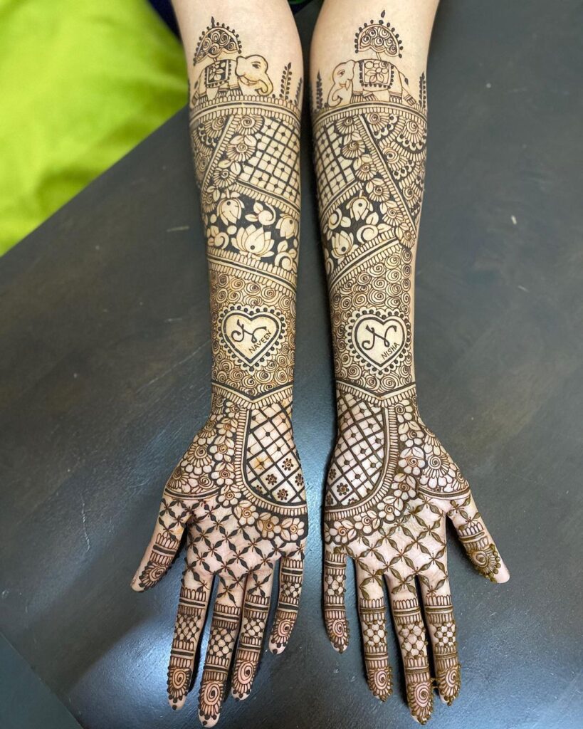 Full Hand Mehndi Design 2022