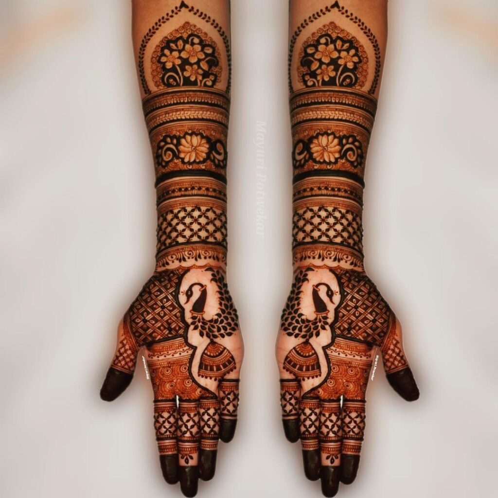 Simple Full Hand Mehndi Design