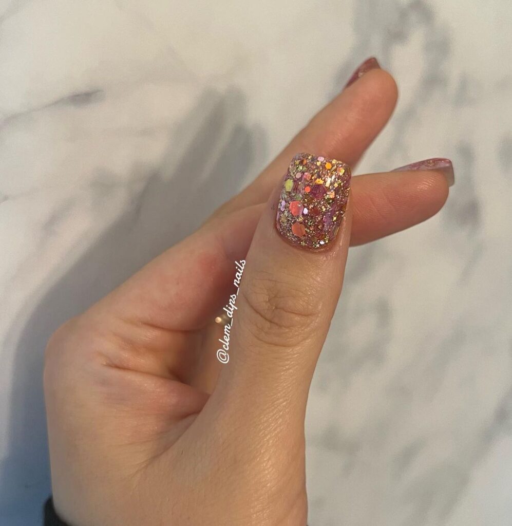 Unique Glitter Nail Ideas