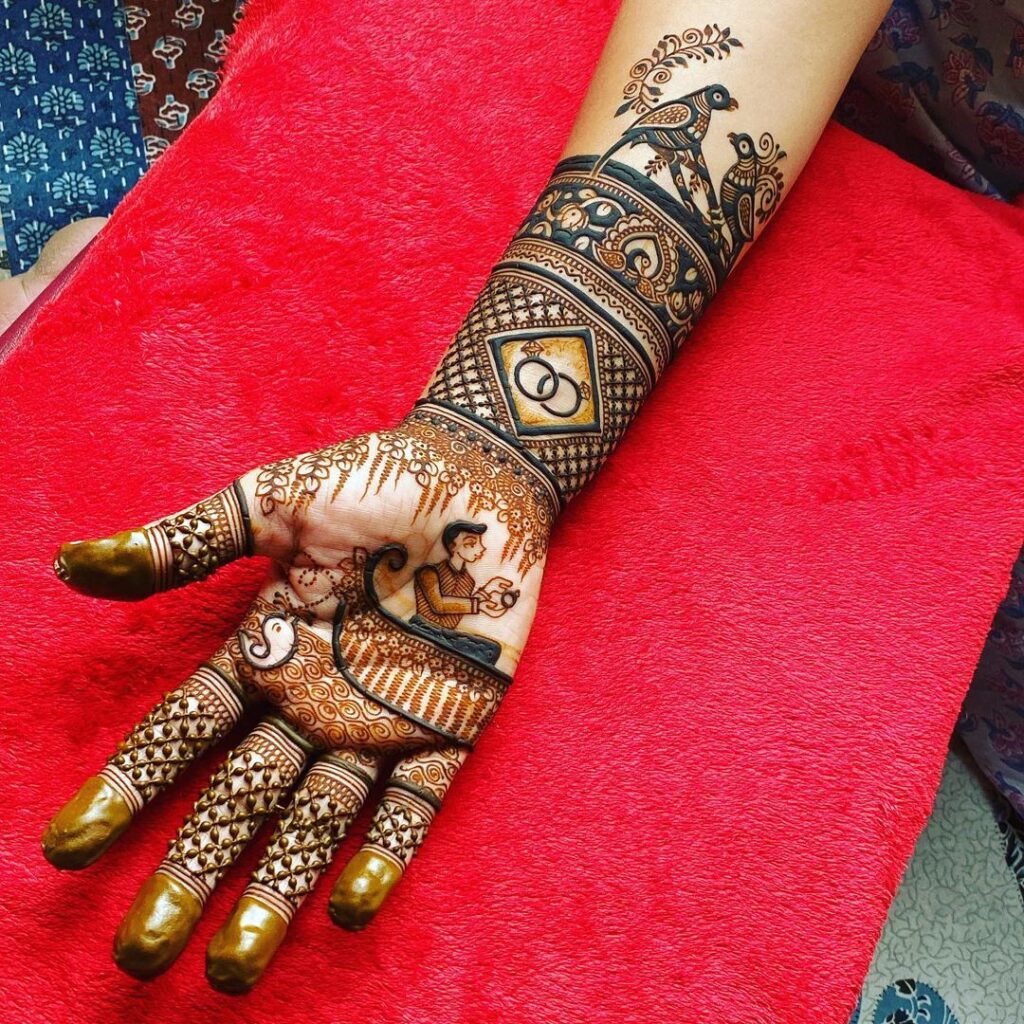 Full Hand Mehndi Design