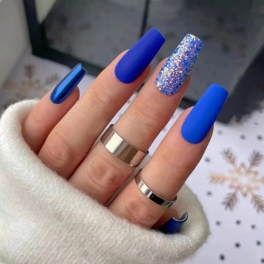 Glitter Ombre Nails