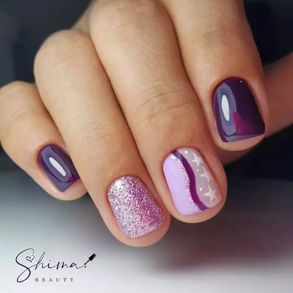 Glitter Nail Designs