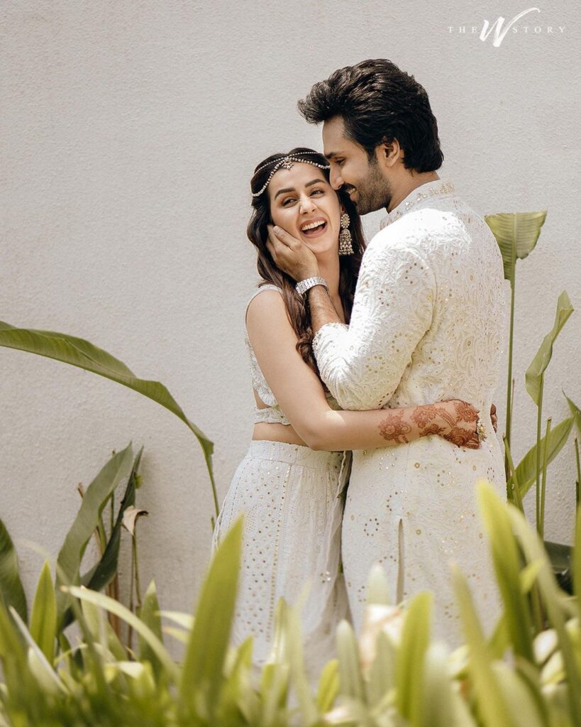 Haldi Ceremony Pose