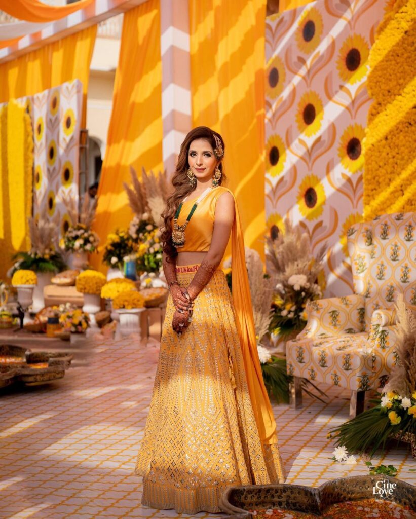 Haldi Ceremony Dress