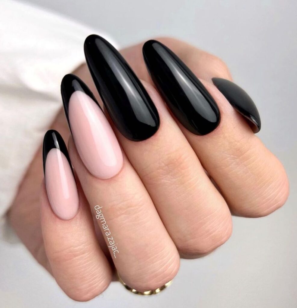 Black Summer Nails