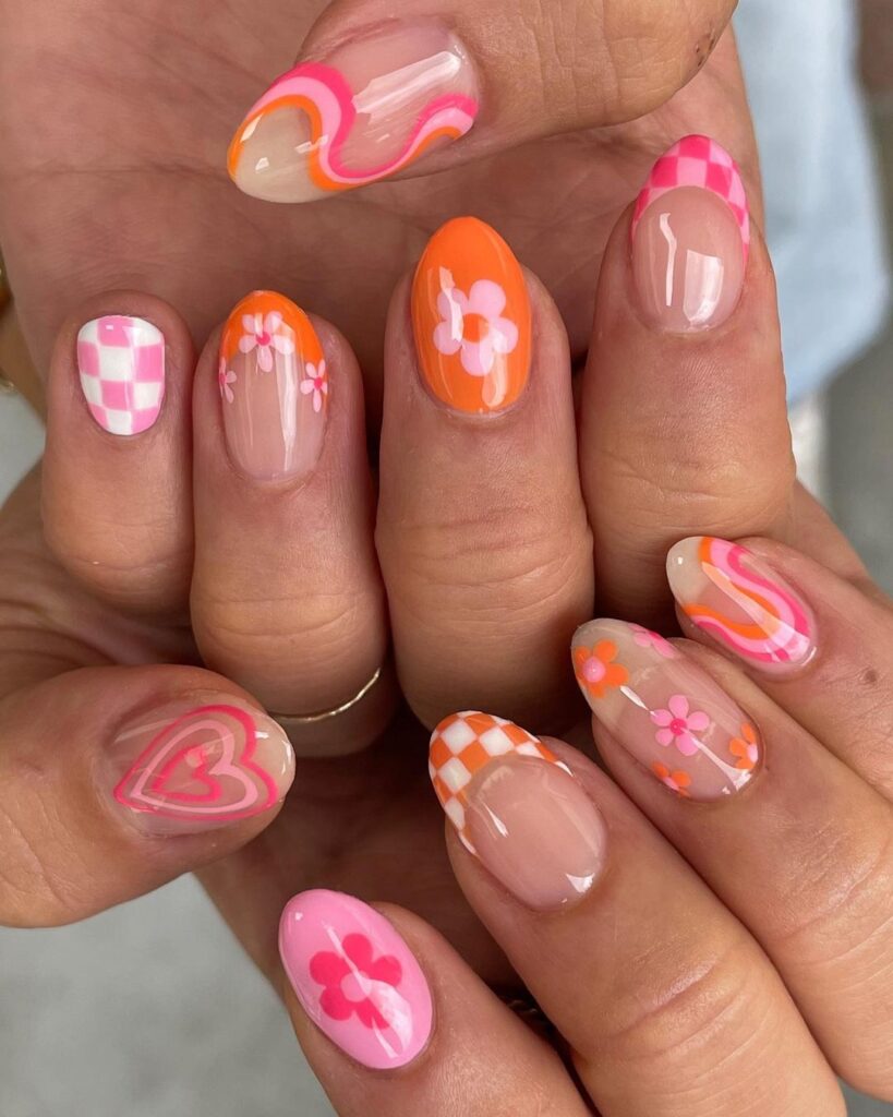 Gel Summer Nails