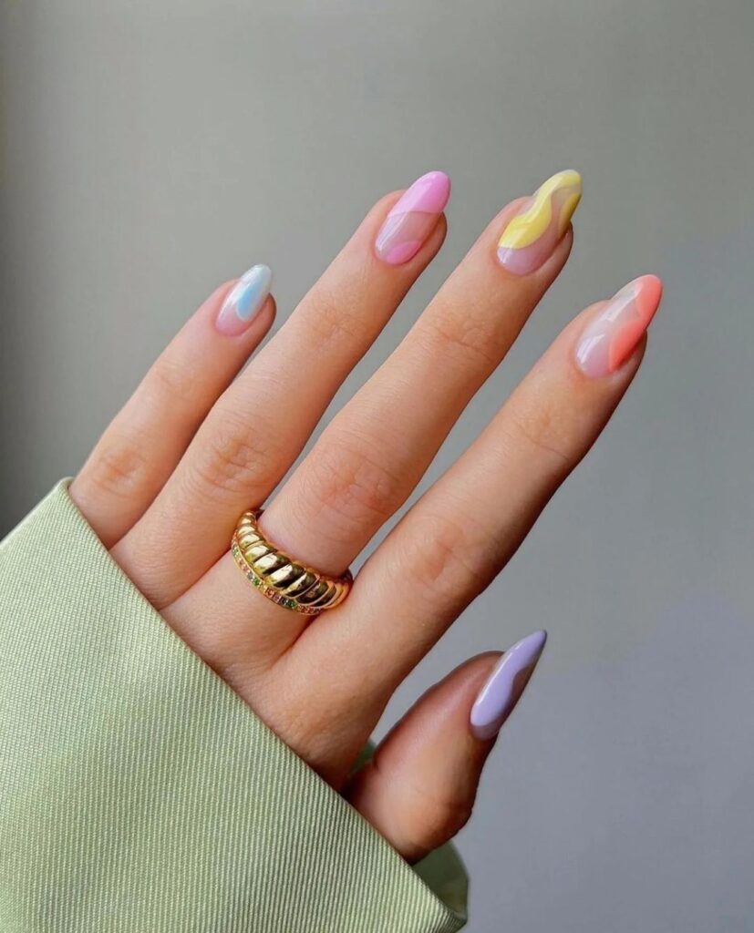 Bright Summer Nails