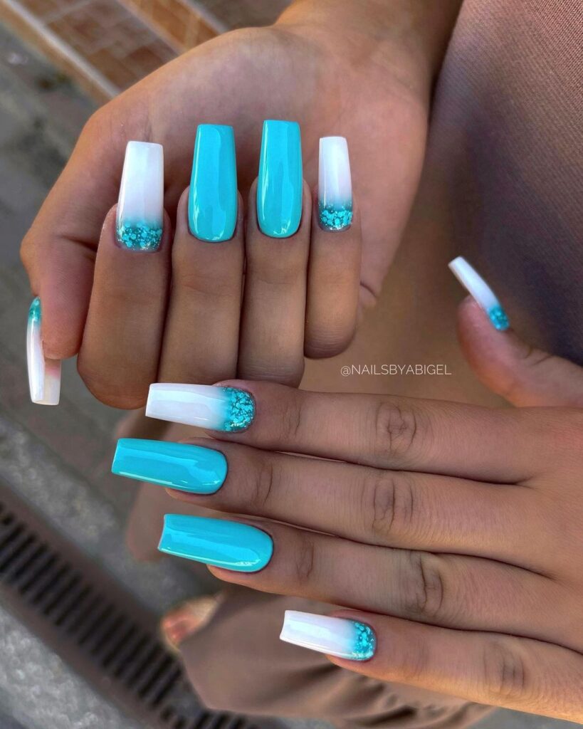 Summer Ombre Nails