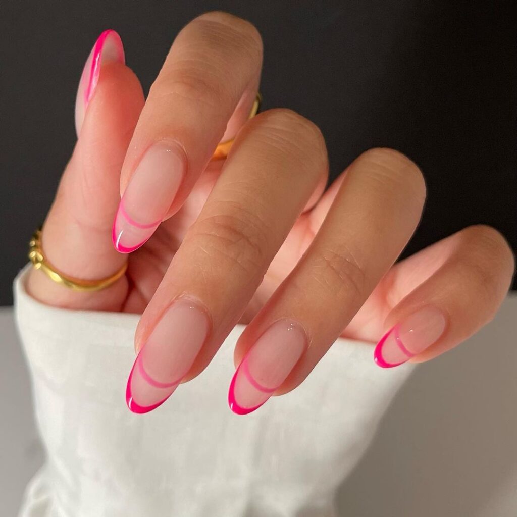 Pink Summer Nails