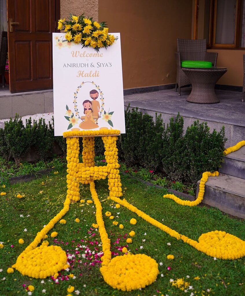 Haldi Ceremony Decor