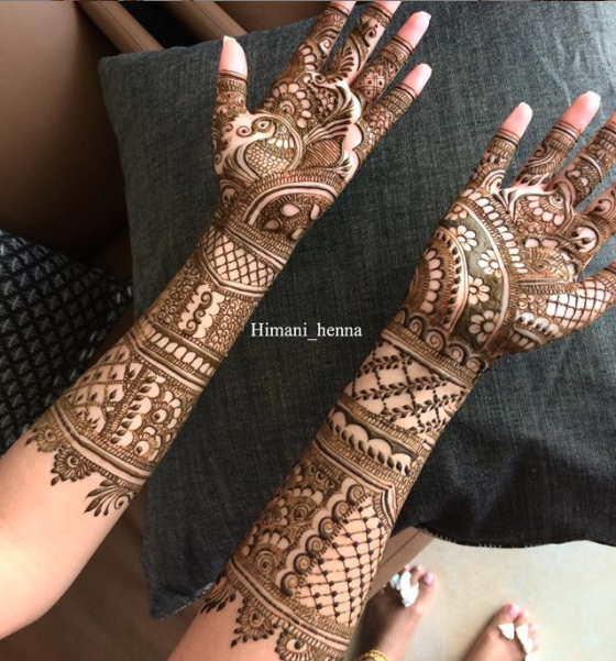 Simple Bridal Mehndi Design