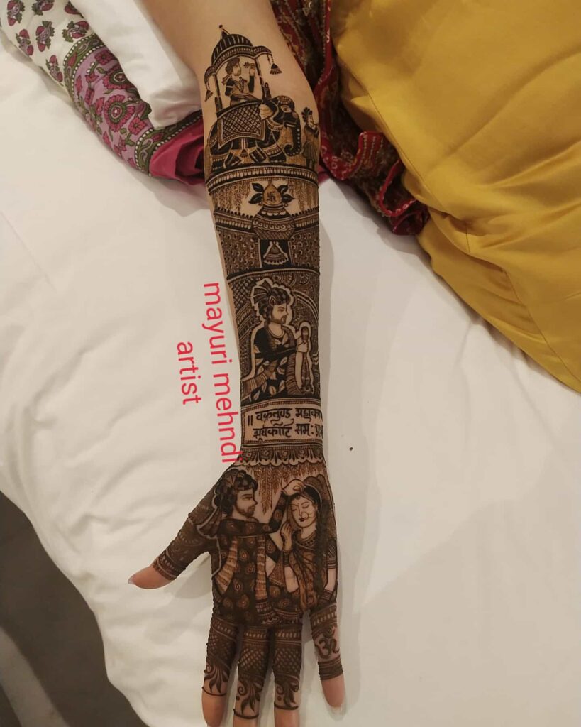 Bridal Mehndi Designs For Full Hands