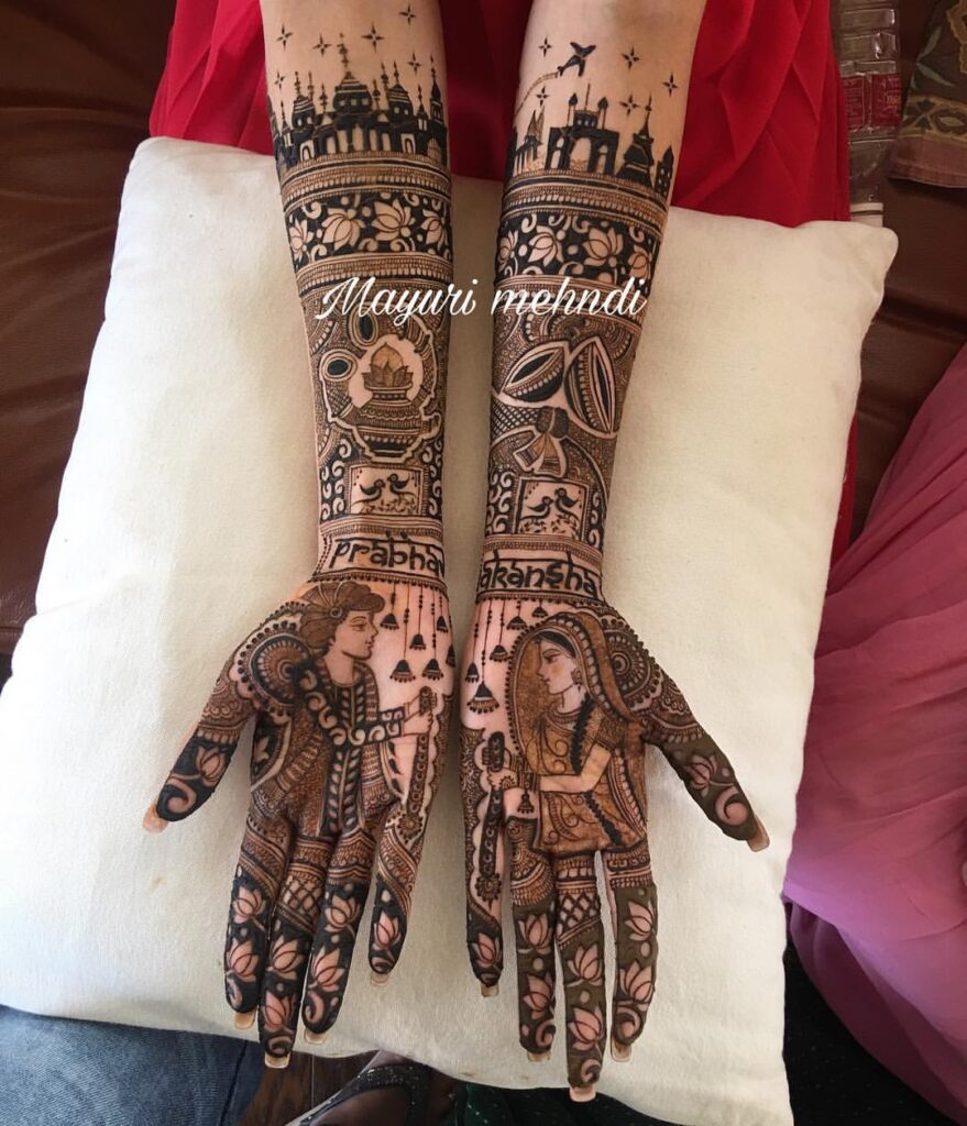 Bridal Mehndi Designs For Full Hands