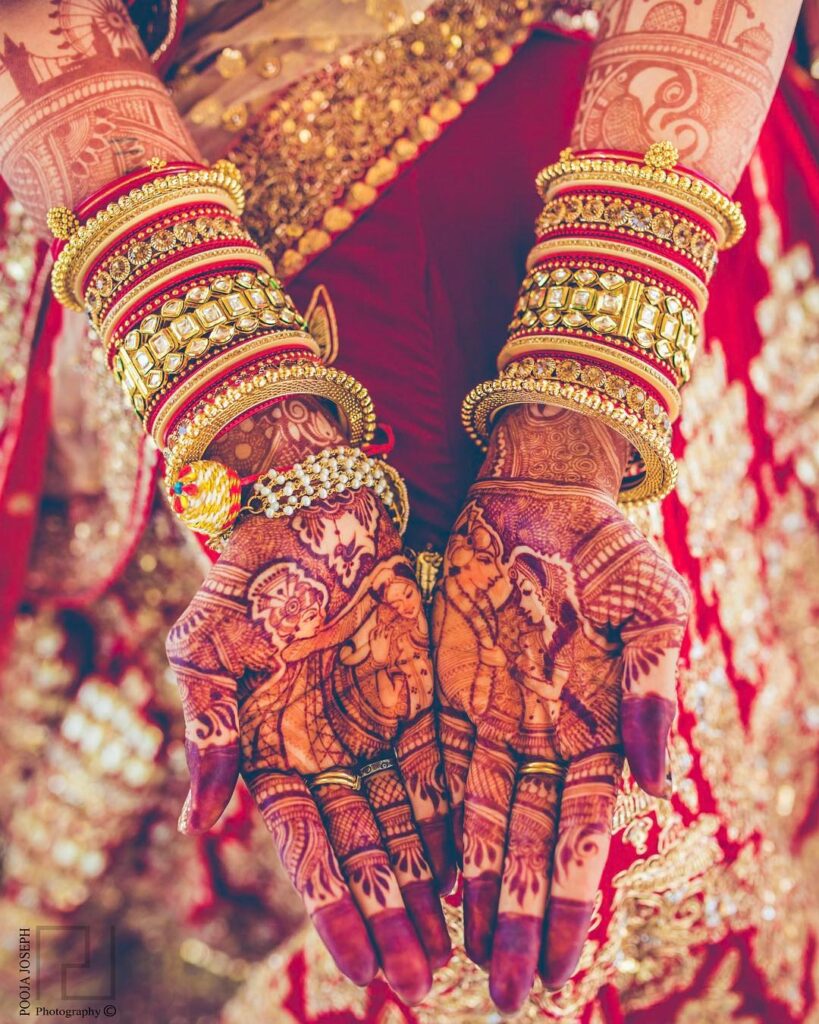 Stylish Bridal Mehndi Design