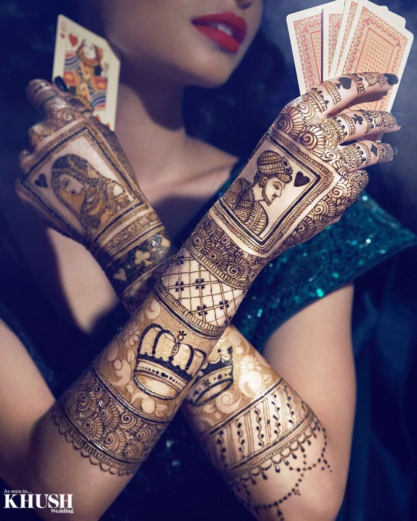 Bridal Full Hand Mehndi Design For Back
