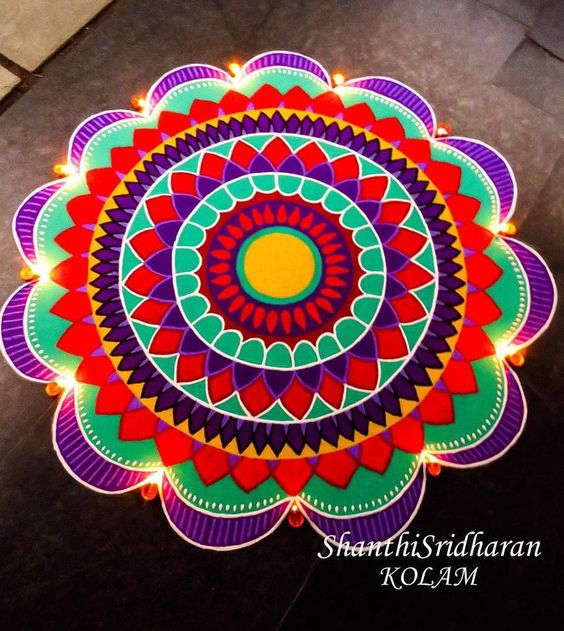 Latest Rangoli Designs