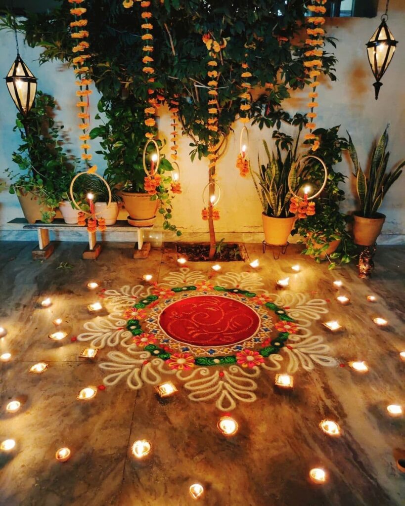 Unique Rangoli Design