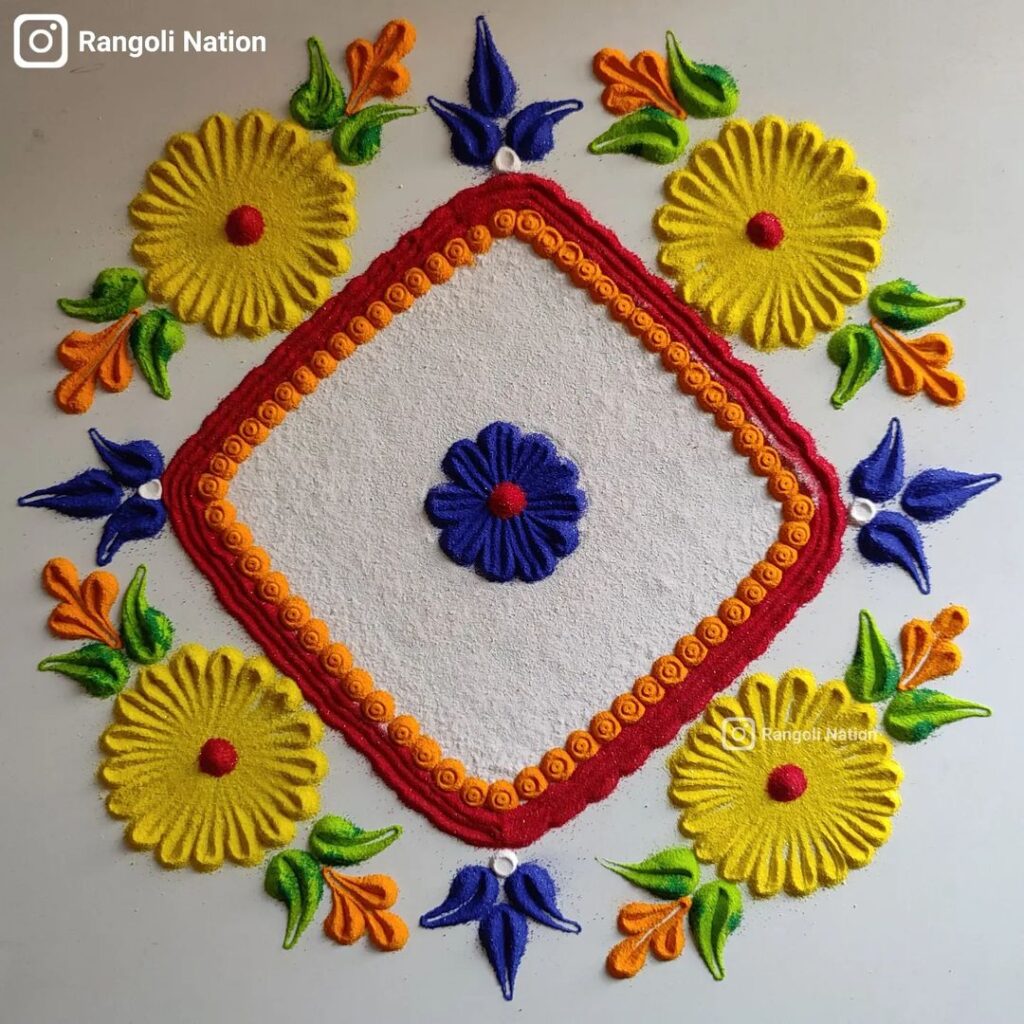 Easy Rangoli Designs