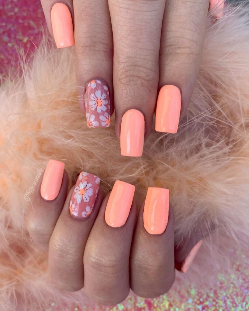 Pink Spring Nail Designs