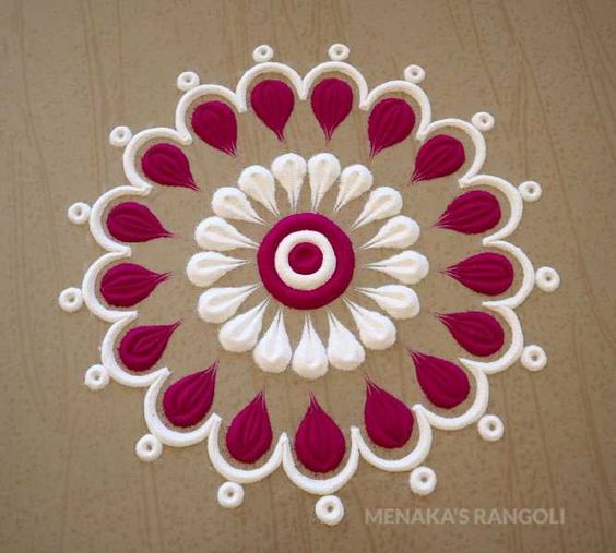 Easy Rangoli Design