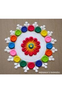 Simple Rangoli Designs