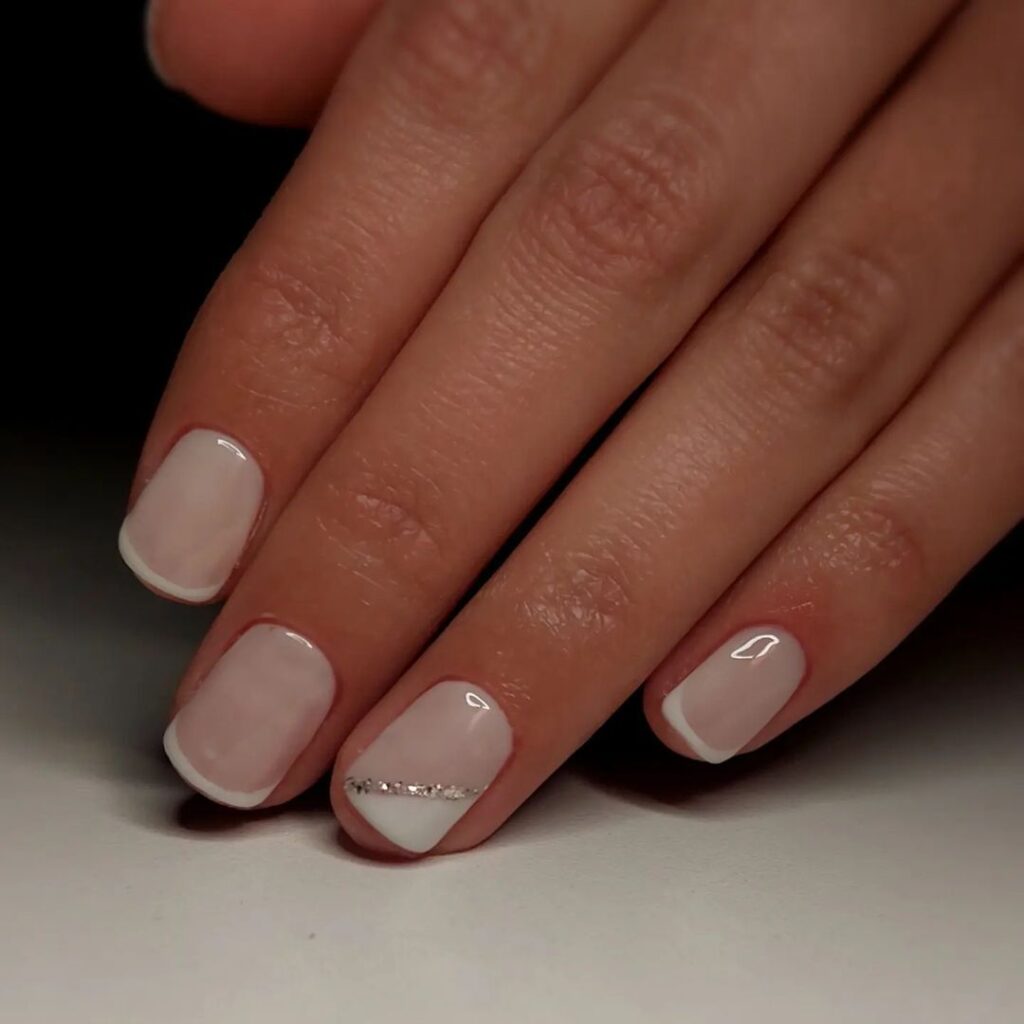 French Tip Spring Nail Designs