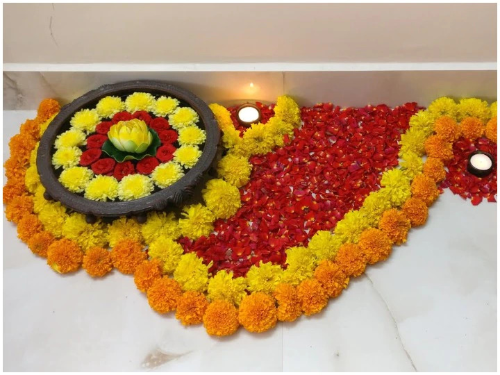 Flower Rangoli Designs 2022