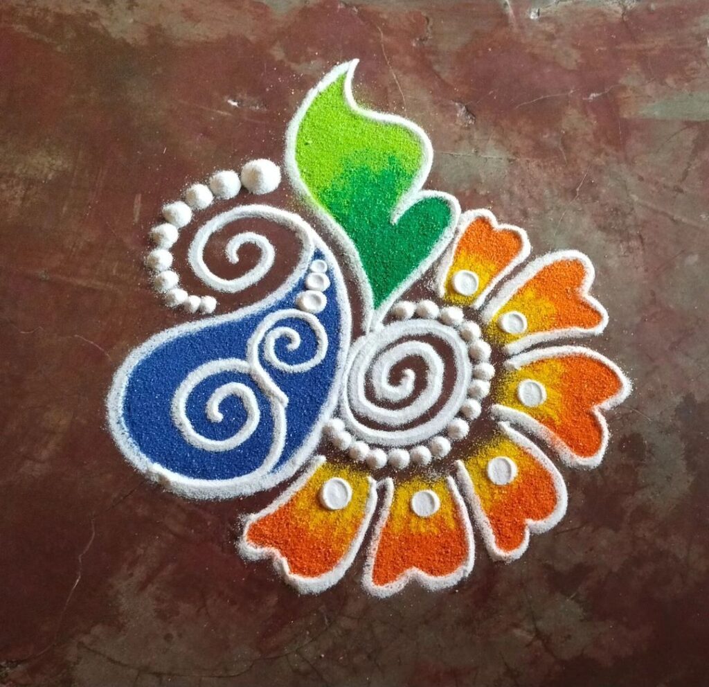 Simple Rangoli Design