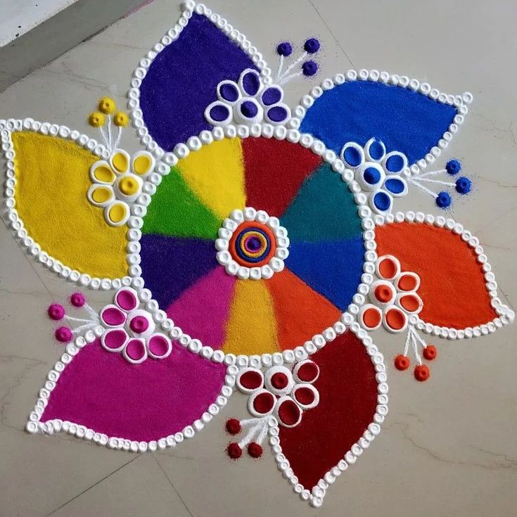 Simple Rangoli Design