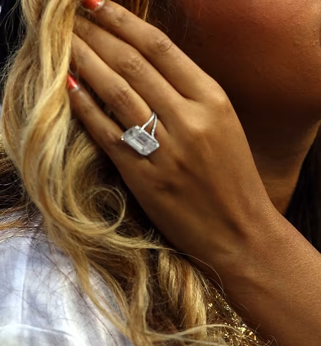 Beyonce Split Shank Engagement Ring