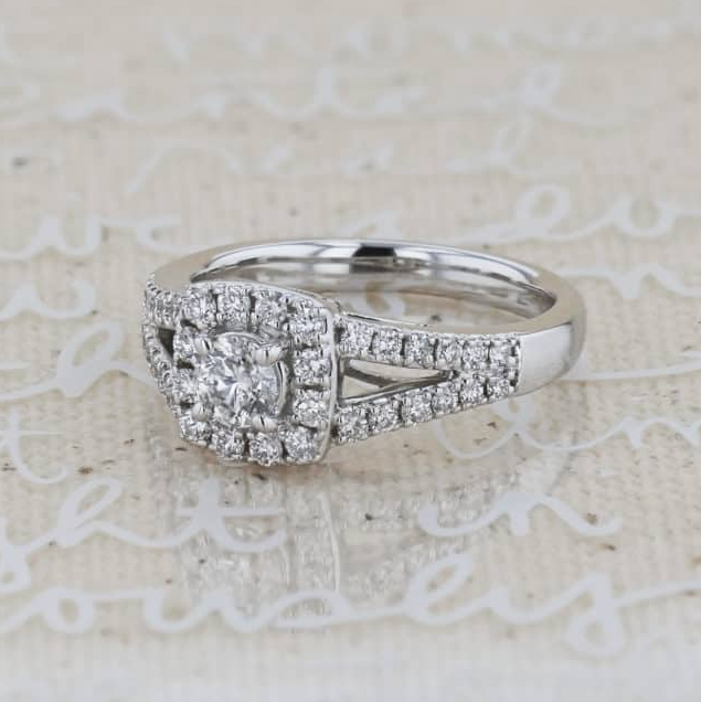 Split Shank Engagement Rings