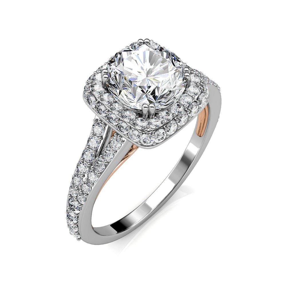 Split Shank Engagement Rings