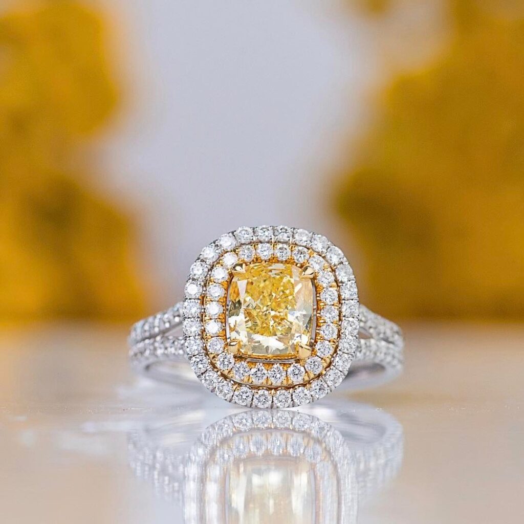 Yellow Diamond Engagement Rings