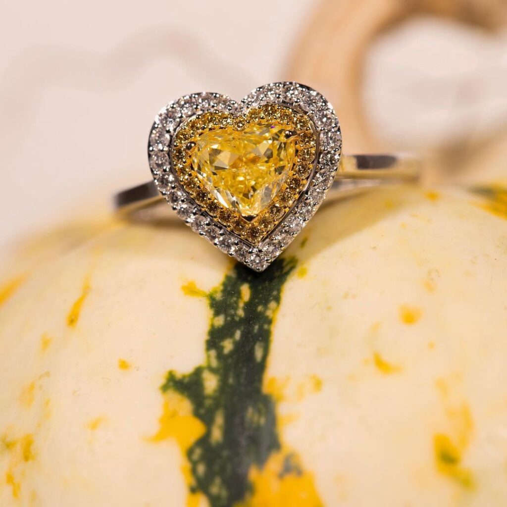 Yellow Diamond Engagement Rings