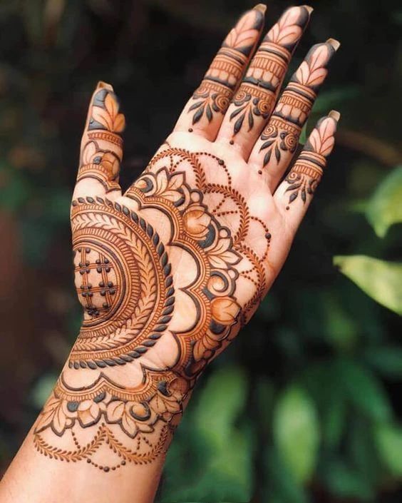 Karwa Chauth Mehndi Designs