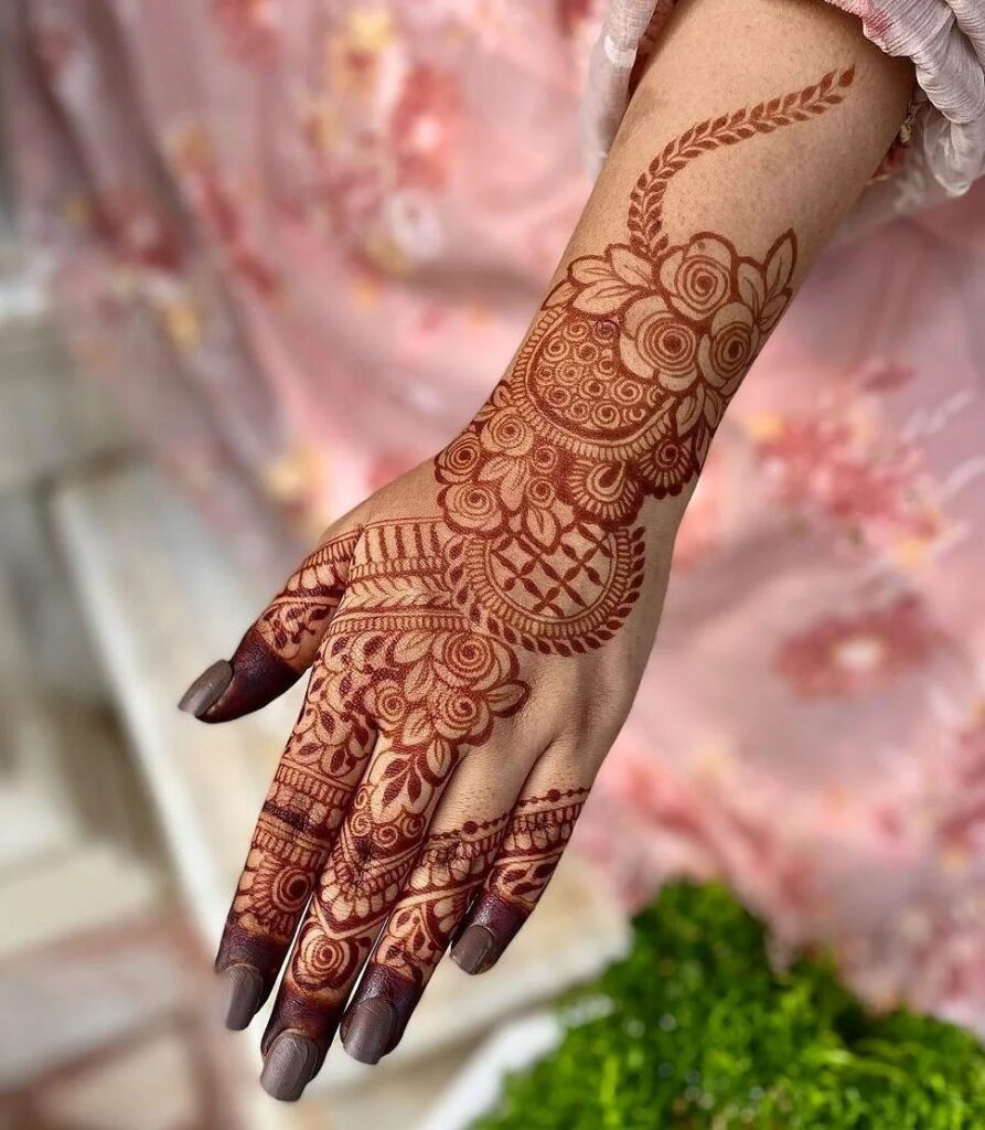 Modern Karva Chauth Mehndi Designs