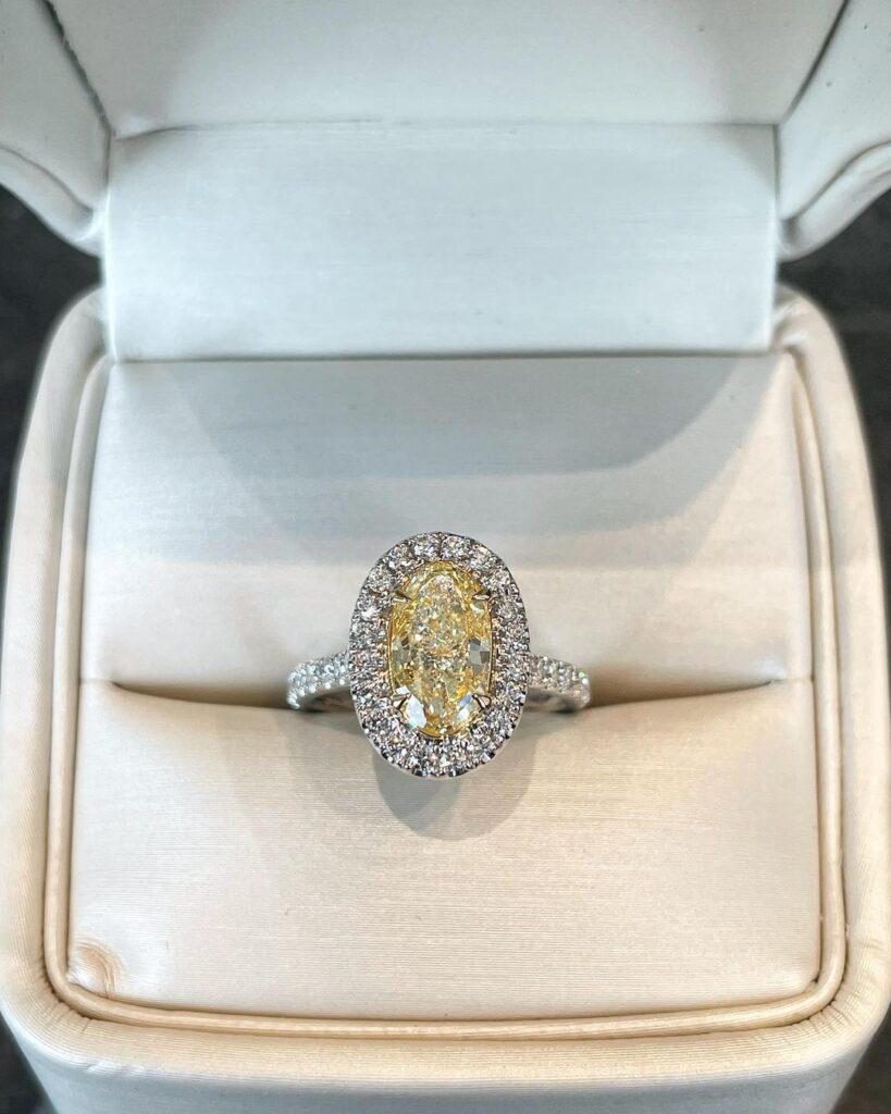 Yellow Diamond Engagement Rings Tiffany