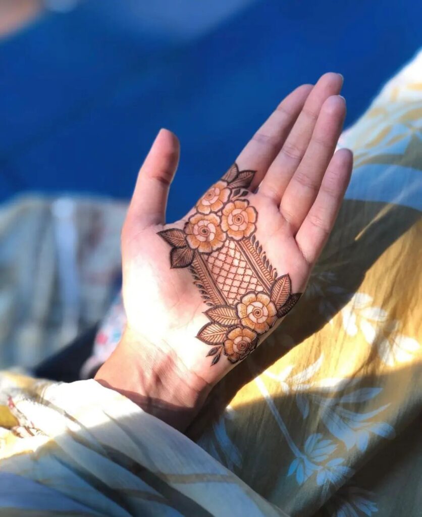 Easy Karwa Chauth Mehndi