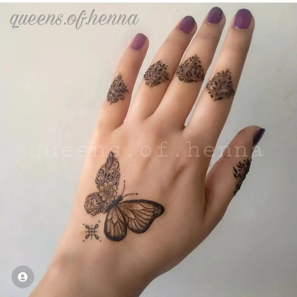 Easy Karwa Chauth Mehndi