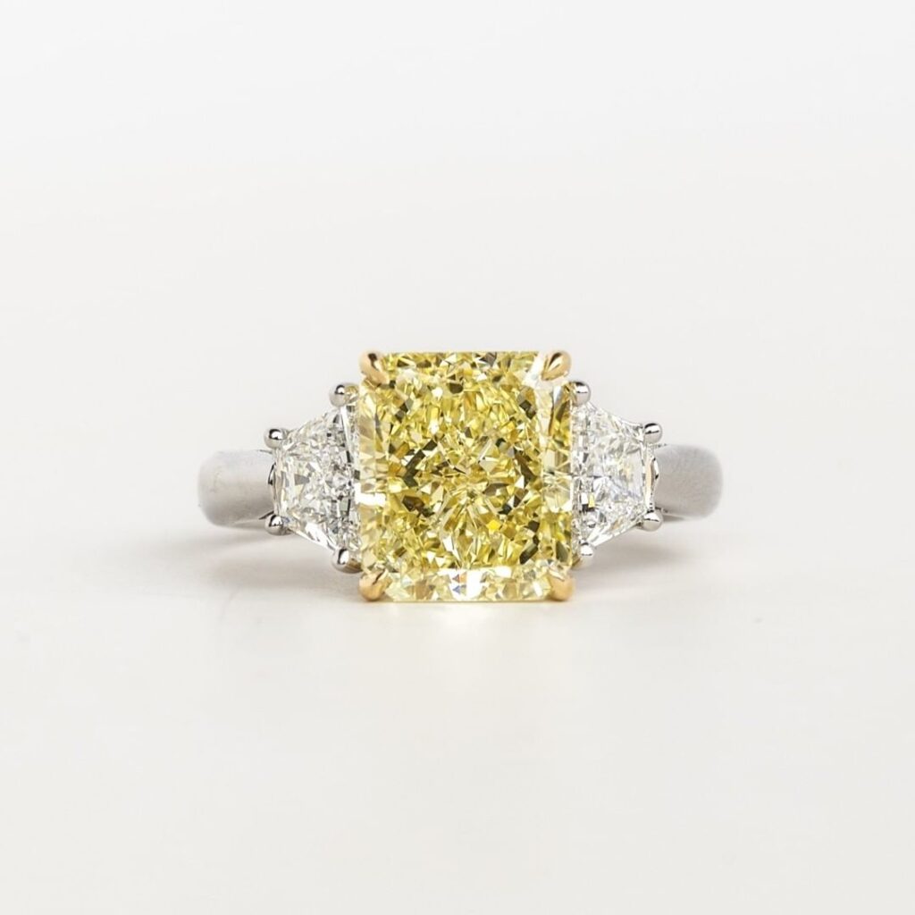 Yellow Diamond Engagement Rings Tiffany