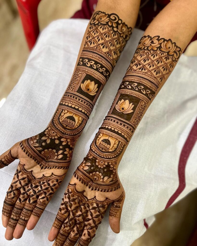 Karwa Chauth Mehndi Designs