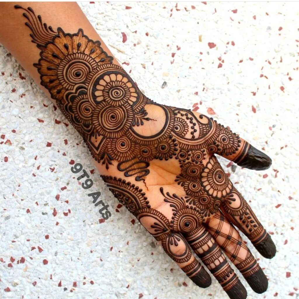 Karva Chauth Mehndi Designs