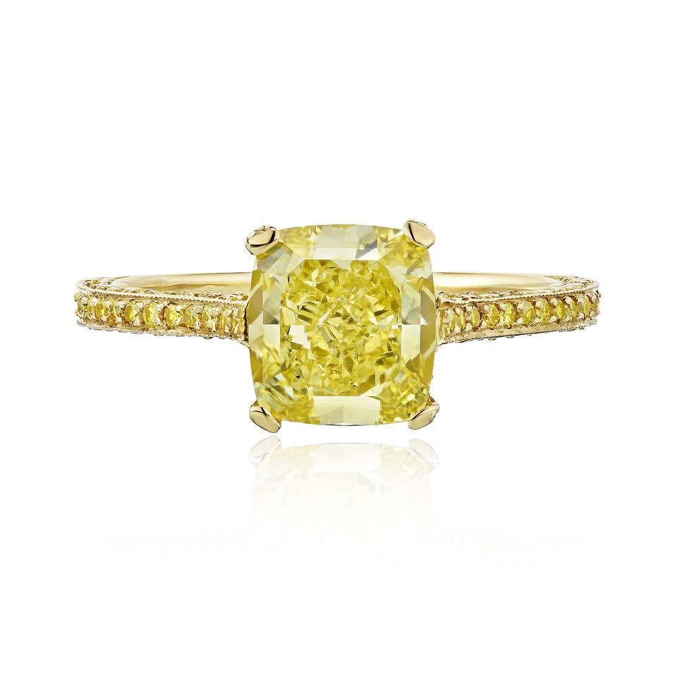 Yellow Diamond Engagement Rings