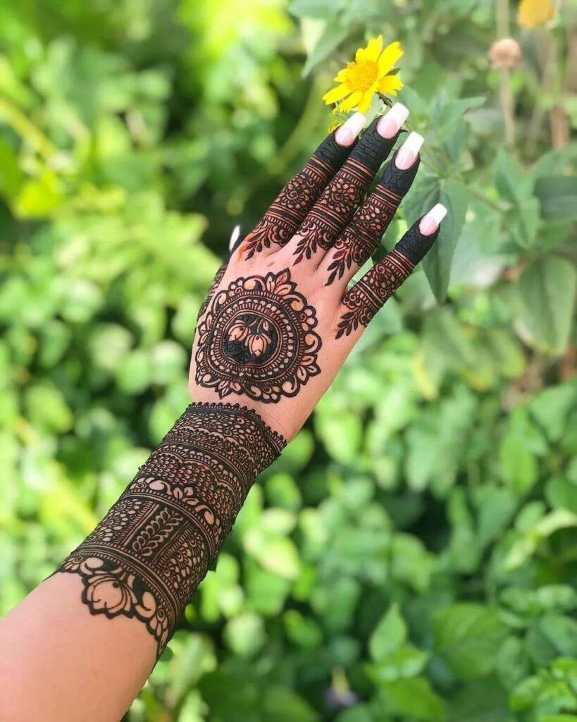 Karva Chauth Mehndi Designs