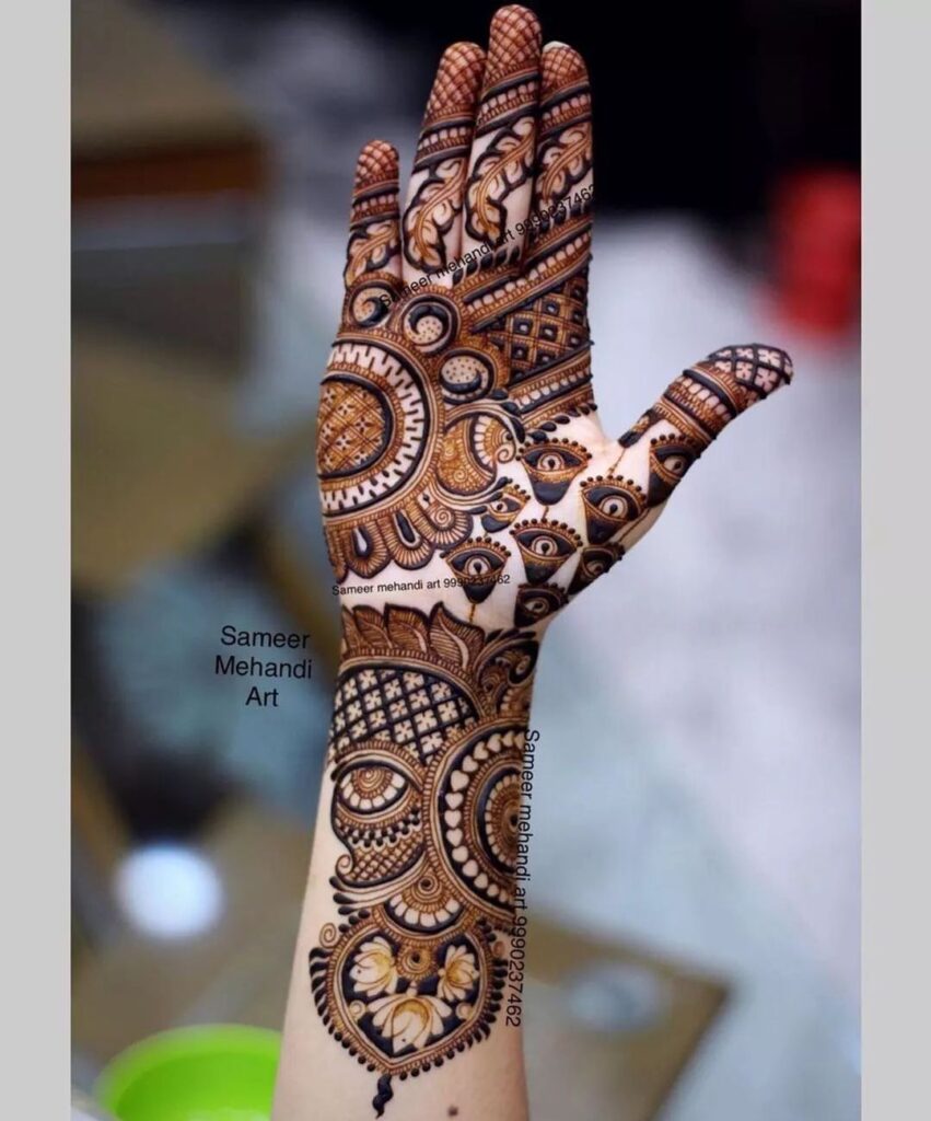 Karva Chauth Mehndi Designs