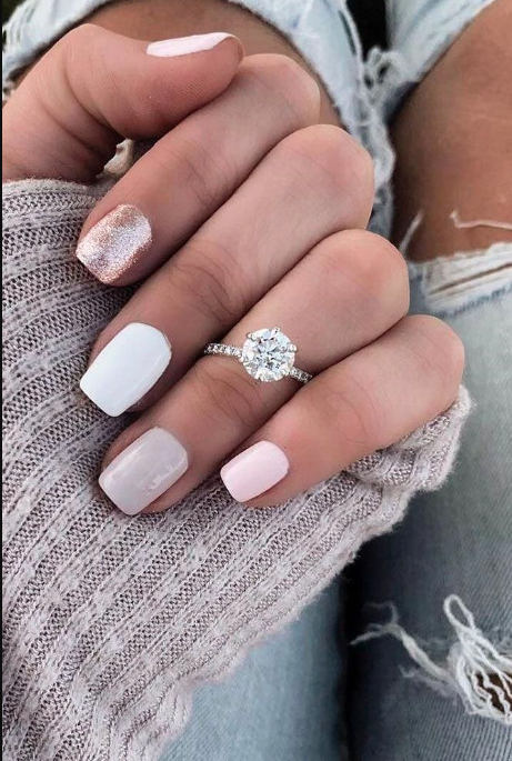 Engagement Nails Short