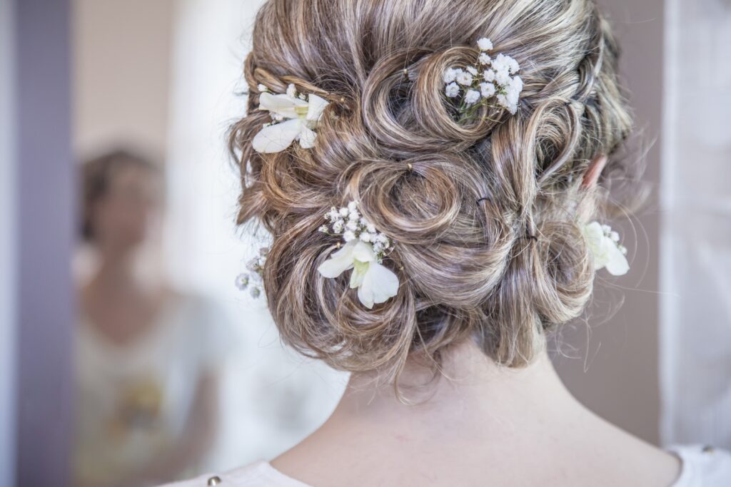 Bride's Hair Flowers